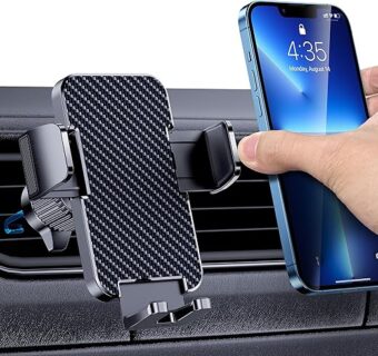 Phone Mount for Car Phone Holder Cell Phone Holder Hands Free Phone Stand for Car Vent Phone Mount Fit iPhone Android Smartphone Universal