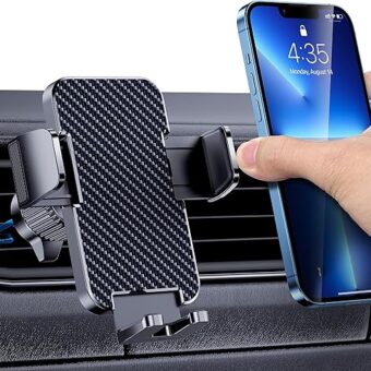 Phone Mount for Car Phone Holder Cell Phone Holder Hands Free Phone Stand for Car Vent Phone Mount Fit iPhone Android Smartphone Universal