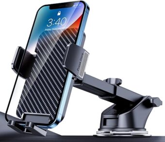 Phone Mount for Car Phone Holder Mount Cell Phone Holder Car Universal Phone Stand for Car Dashboard Windshield Cell Phone Automobile Cradles Fit iPhone Android