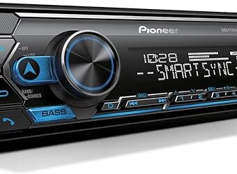 Pioneer MVH-S322BT Bluetooth Car Stereo with USB/AUX Inputs, Smartphone Connectivity, Pioneer Smart Snyc, and Hands-Free Calling for Enhanced In-Car Audio Experience