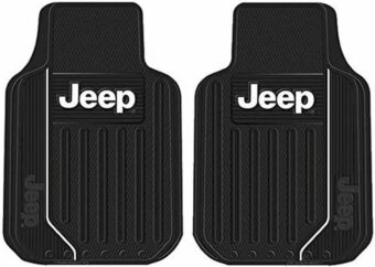 Plasticolor 001469R01 Jeep Black Universal Floor Mat