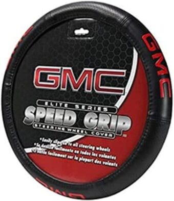 Plasticolor 006730R01 'GMC' Speed Grip Steering Wheel Cover