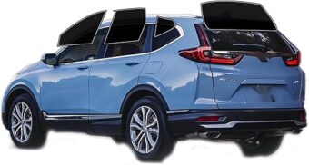 Precut Windows Tint Film All Sides Cars Sun Blocking Protection Privacy Anti Shatter Glass 2 Ply Film Any Tint Shade kit for Honda CRV 2017-2022