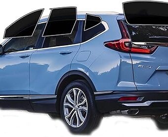 Precut Windows Tint Film All Sides Cars Sun Blocking Protection Privacy Anti Shatter Glass 2 Ply Film Any Tint Shade kit for Honda CRV 2017-2022