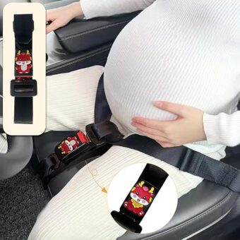 Pregnancy Bump Strap-Seat Adjuster for Mother-Protect Belly-Prevent Compression of Abdomen