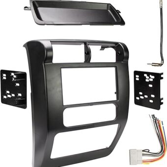 Proscenium PRO-TJRIK1 All-in-One Radio Installation Kit for Jeep Wrangler TJ Models, Easy Installation Kit includes Wiring Harness, Antenna Adapter, and Scratch Resistant Radio...