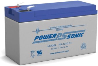 PS-1270F1 12 Volt 7 Amp Sealed Lead Acid Battery