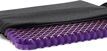 Purple Simply Seat Cushion | Pressure Reducing Grid Designed for Ultimate Comfort | Designed for Cars and Travel | Made in The USA