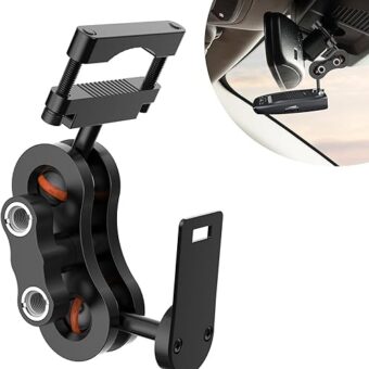 Radar Detector Mount, Rearview Mirror Rod Radar Mounting Base, Suitable for Uniden Radar Models