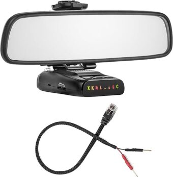 Radar Mount Mirror Mount + Mirror Wire for Uniden Radar Detectors - R1 R3 R4 R7 R8 Extreme (3001109)