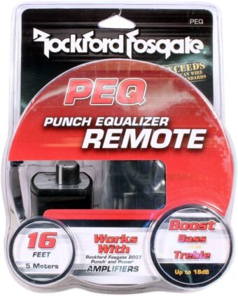 Rockford Fosgate Punch PEQ Equalization Remote