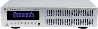 Rockville REQ42-S 2 x 21 Band Home Theater Equalizer w/Audio Spectrum Analyzer