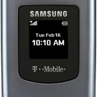 Samsung T139 T Mobile with Camera, Bluetooth and Speakerphone - Gray