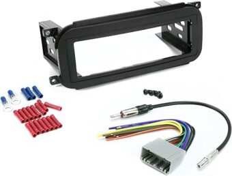 SCOSCHE Install Centric ICCR3BN Compatible with Select Chrysler/Dodge/Jeep 2002-06 Complete Basic Installation Solution for Installing an Aftermarket Stereo,Black