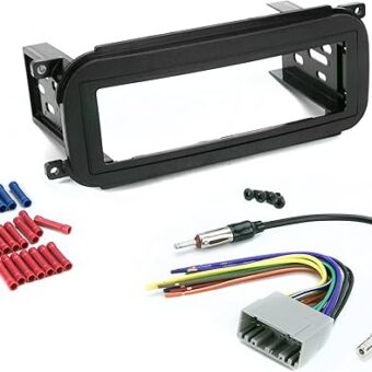 SCOSCHE Install Centric ICCR3BN Compatible with Select Chrysler/Dodge/Jeep 2002-06 Complete Basic Installation Solution for Installing an Aftermarket Stereo,Black