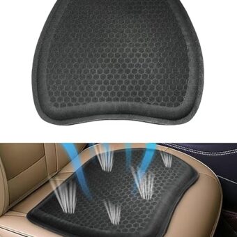 Seat Cover for Car,Ventilation Front Seat Protector Seat Covers Cushion Pad,Ice Silk Silicone Super Breathable,Cool in Summer,Anti-Slip,Universal Front Seat Covers Fit for Most...