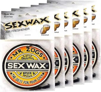 Sex Wax Air Freshener Coconut 6-Pack