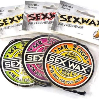 Sex Wax Air Freshener Multi Pack (Coconut/Pineapple/Strawberry 3 Pack)