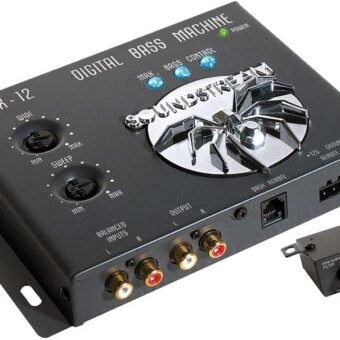 Soundstream BX-12 Digital Bass Processor,Black