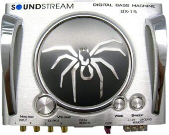 Soundstream BX-15 Bass Maximizer and Bass Restoration Processor, Black Bass Booster, Epicenter