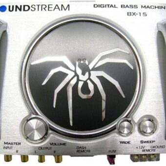 Soundstream BX-15 Bass Maximizer and Bass Restoration Processor, Black Bass Booster, Epicenter