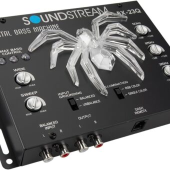 SOUNDSTREAM BX-23Q, Bass Processor - Digital Sound Restoration Machine, Maximizer and Reproducer - Car Audio Booster