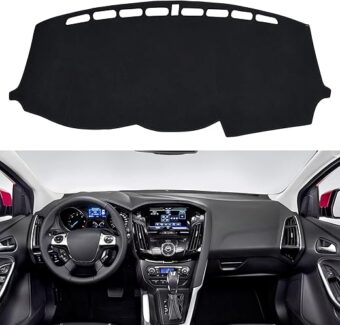 SPEEDWOW Dashboard Dash Board Cover Mat Carpet Compatible with Focus 2012-2018