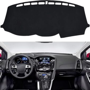 SPEEDWOW Dashboard Dash Board Cover Mat Carpet Compatible with Focus 2012-2018