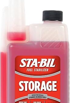 STA-BIL Storage Fuel Stabilizer - Keeps Fuel Fresh for 24 Months - Prevents Corrosion - Gasoline Treatment that Protects Fuel System - Fuel Saver - Treats 80 Gallons - 32 Fl....