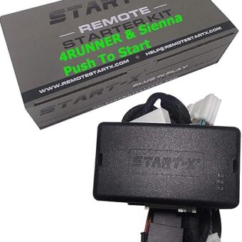 Start-X Plug N Play Remote Starter for 4Runner 2010-19, Sienna 2011-2020 || Push to Start Only || Lock 3X to Remote Start || 2010, 2011, 2012, 2013, 2014, 2015, 2016, 2017,...