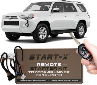 Start-X Plug N Play Remote Starter Kit for Toyota 4Runner 2010-2019 / Key Start