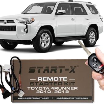 Start-X Plug N Play Remote Starter Kit for Toyota 4Runner 2010-2019 / Key Start