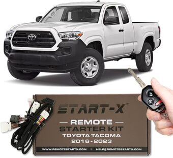 Start-X Plug N Play Remote Starter Kit for Toyota Tacoma 2016-2023 & Toyota Highlander 2014-2019 / Key Start