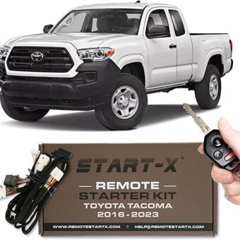 Start-X Plug N Play Remote Starter Kit for Toyota Tacoma 2016-2023 & Toyota Highlander 2014-2019 / Key Start