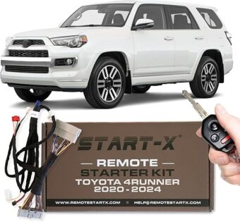 Start-X Remote Starter Kit for 2020-2024 4Runner Push to Start || 3X Lock to Remote Start || Zero Wire Splicing!