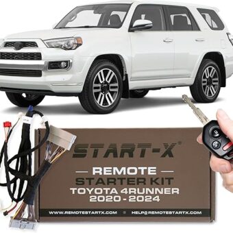 Start-X Remote Starter Kit for 2020-2024 4Runner Push to Start || 3X Lock to Remote Start || Zero Wire Splicing!