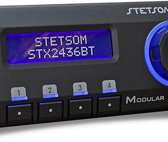 Stetsom Modular Central - SMC Remote Controller for Stetsom STX 2436 BT DSP Bluetooth Full Digital Signal Processor EQ Parametric Equalizer High Precision Crossover Filters...