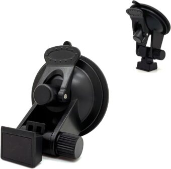 Strong Suction Mount w/Magnetic Dock Cradle for Cobra RAD 700i Dual Pro 360 & Road Scout Radar Detectors (EZ Magnet Connection)