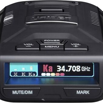 Uniden R3 EXTREME LONG RANGE Laser/Radar Detector, Record Shattering Performance, Built-in GPS w/ Mute Memory, Voice Alerts, Red Light & Speed Camera Alerts, Multi-Color OLED...