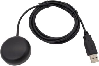 USB GPS Receiver Antenna Gmouse for Laptop PC Car Marine Navigation Magnetic Base