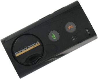 Voice Bluetooth Visor Speakerphone Car kit-Black