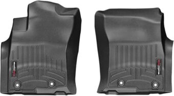 WeatherTech Custom Fit FloorLiners for GX, 4Runner - 1st Row (444931), Black