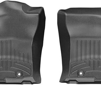 WeatherTech Custom Fit FloorLiners for GX, 4Runner - 1st Row (444931), Black