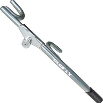 Winner International The Club 1103 LX Series Steering Wheel Lock, Silver