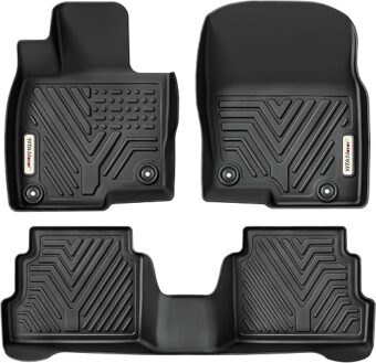 YITAMOTOR Floor Mats Compatible with Mazda CX-5, Custom Fit Floor Liners for 2017-2024 Mazda CX5, 1st & 2nd Row All Weather Protection