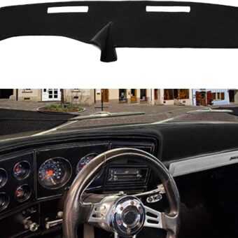 Yiz Dash Cover Mat Custom Fit for 1973-1980 Chevy Chevrolet C10 C20 C30 K10 K20 K30 Suburban K5 Blazer Pickup,GMC Jimmy C/K 15 25 35 1500 2500 Suburban Sierra,Dashboard Pad...