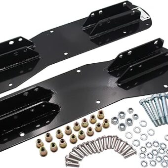 4934200 3rd Row Seat Bracket Kit Compatible with 4 Door Jeep Wrangler JK Unlimited 2007-2018