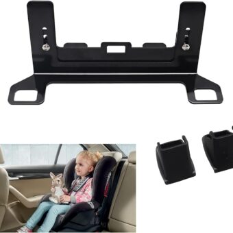 Chelhead Universal CarSeat ISOFIX Latch Interface Bracket, Child Seat Restraint Anchor Mounting Kit ISOFIX Belt Connector for Baby Safety Chair