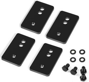 Fits 1967-2002 Camaro/Firebird Seat Relocation Brackets Kit for 1.5-2" Extension 4 Brackets with Hardware