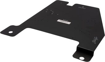 STINGER Under-Seat Amplifier Mounting Bracket for Wranglers with Predrilled & Threaded Holes with Hardware, Driver or Passenger Side Mounting (Jeep Wrangler JK - Driver Side)